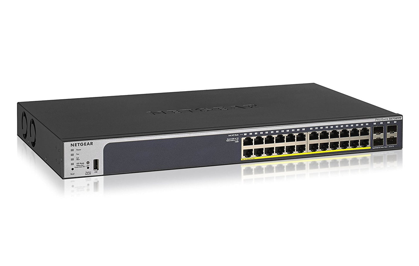 Netgear 24 Port Gigabit PoE Smart Switch with 4xSFP - NWT FM SOLUTIONS - YOUR CATERING WHOLESALER