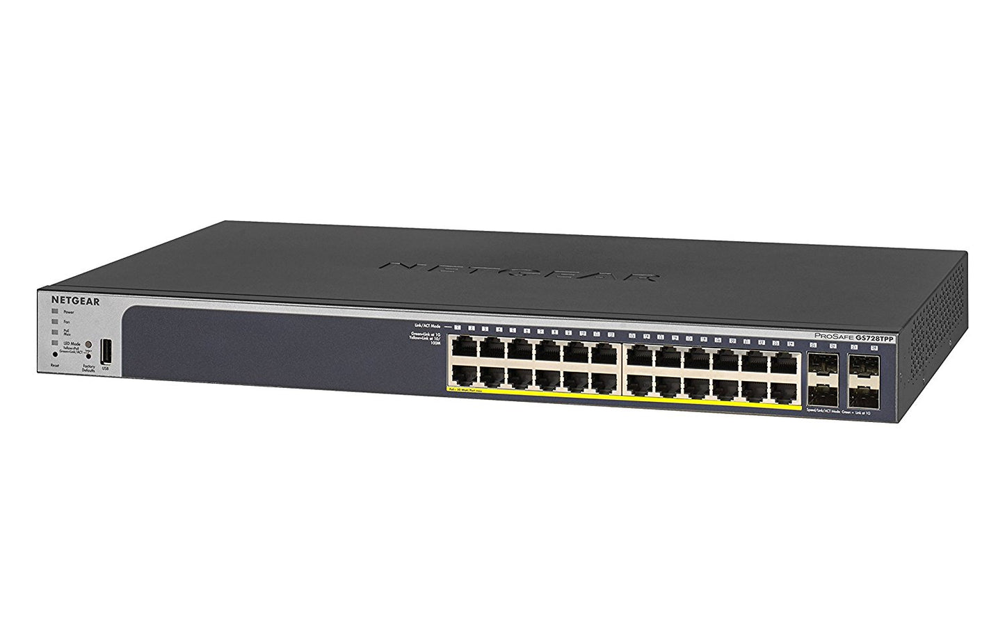 Netgear 24 Port Gigabit PoE Smart Switch with 4xSFP