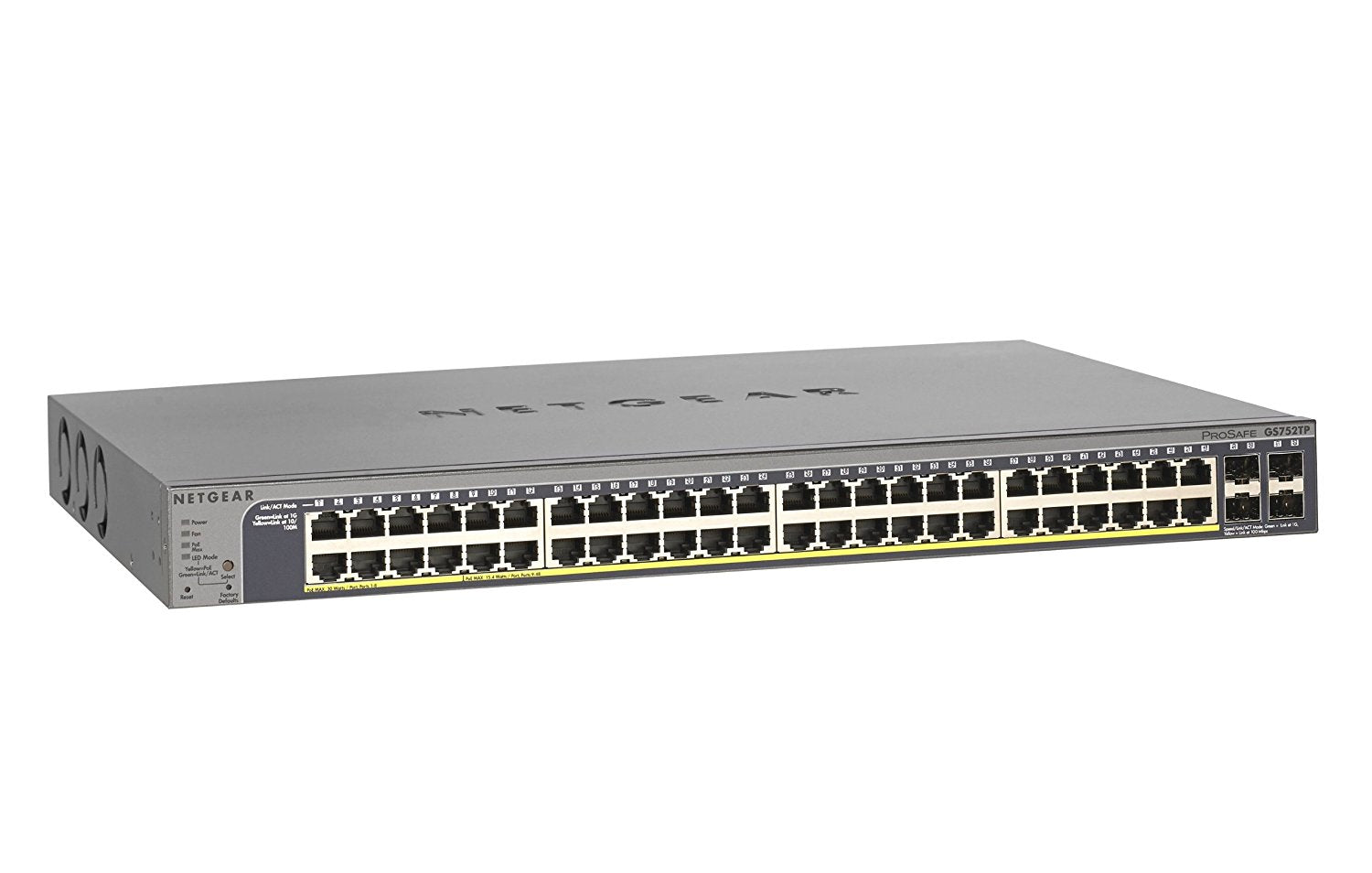 Netgear 48 Port Gigabit PoE Pro Switch with 4x SFP - NWT FM SOLUTIONS - YOUR CATERING WHOLESALER