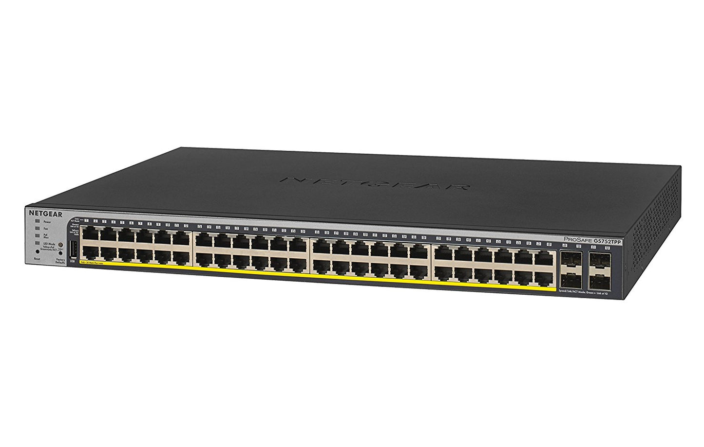 Netgear 48 Port Gigabit PoE Smart Switch with 4xSFP