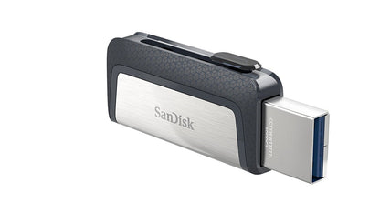 SanDisk 256GB Ultra Type CTM USB A USB C Flash Drive