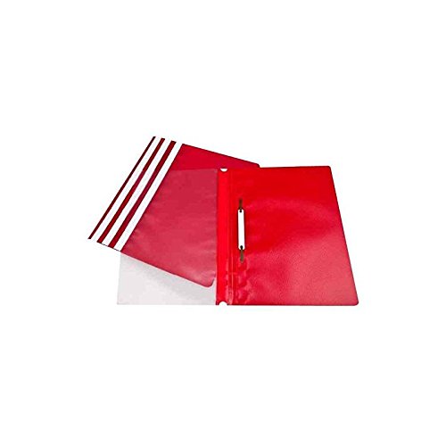 ValueX Report File Polypropylene A4 Red (Pack 25) - 8020676 - NWT FM SOLUTIONS - YOUR CATERING WHOLESALER