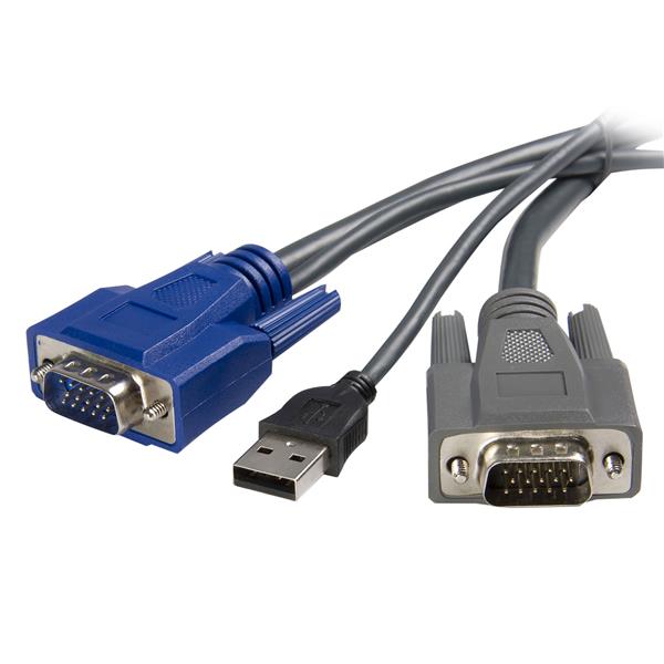 StarTech.com 6ft Ultra Thin USB VGA 2in1 - NWT FM SOLUTIONS - YOUR CATERING WHOLESALER