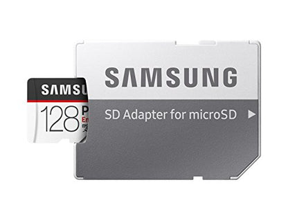 Samsung MB-MJ128G 128GB UHS1 U1 MicroSD Memory Card and Adapter