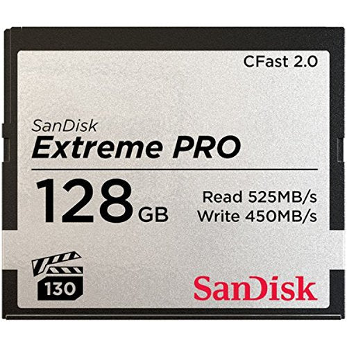 Sandisk 128GB Extreme Pro CFast 2.0 Memory Card - NWT FM SOLUTIONS - YOUR CATERING WHOLESALER