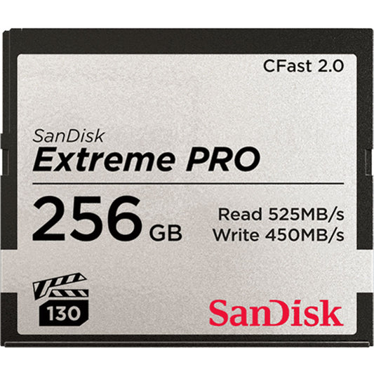 Sandisk Extreme Pro 256GB CFast 2.0 Memory Card - NWT FM SOLUTIONS - YOUR CATERING WHOLESALER