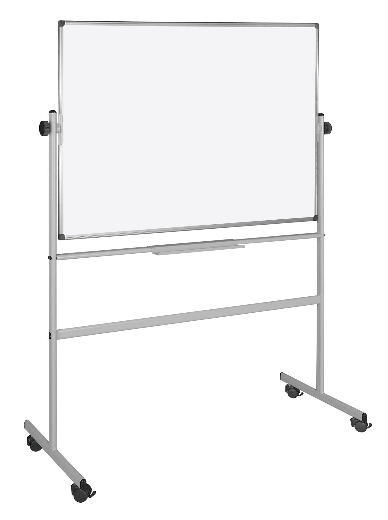 Bi-Office Revolver Double Sided Magnetic Whiteboard Enamel Aluminium Frame 1500x1000mm - QR0604 - NWT FM SOLUTIONS - YOUR CATERING WHOLESALER