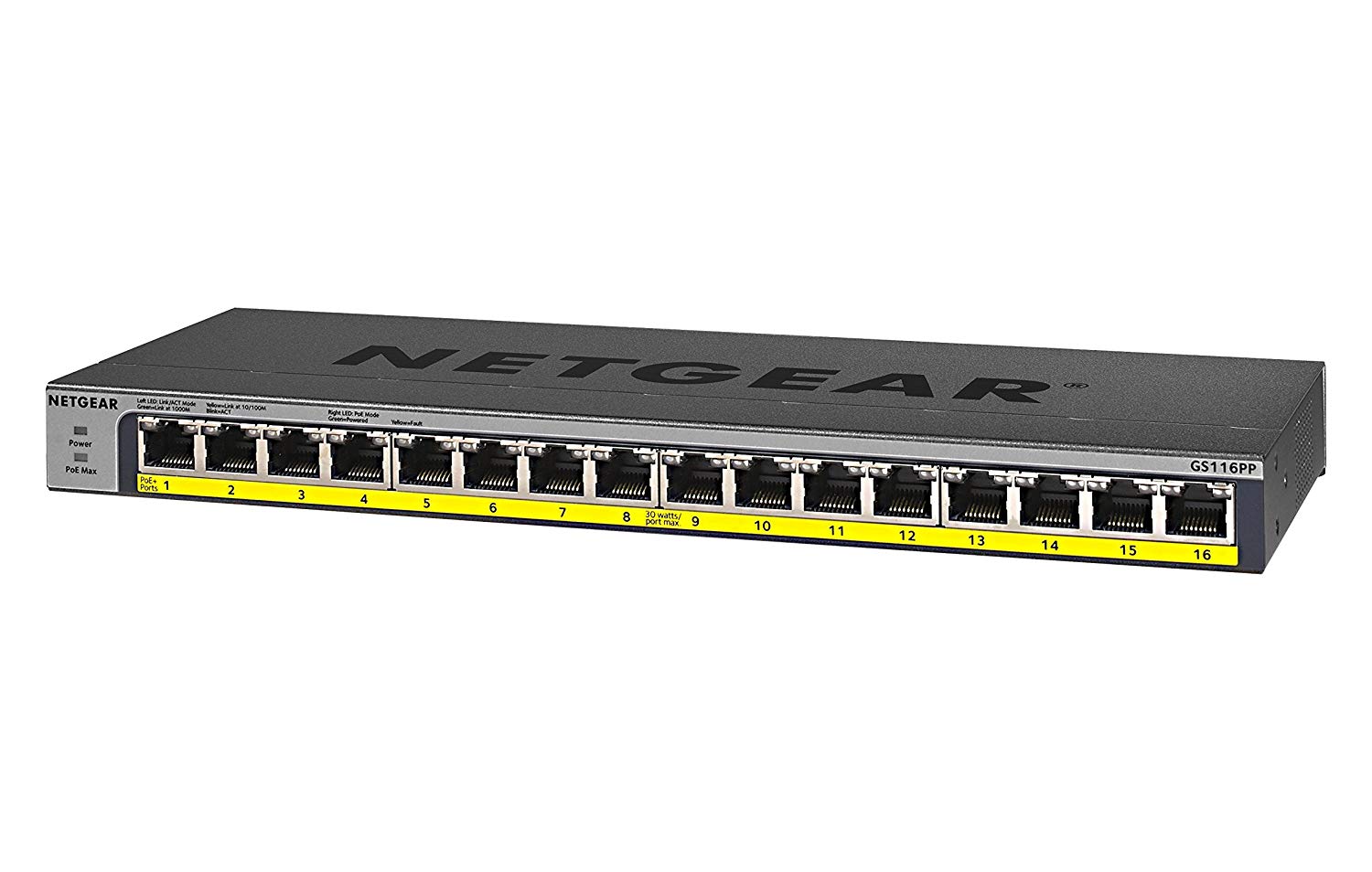 Netgear 16 Port PoE Gigabit Unmanaged Switch - NWT FM SOLUTIONS - YOUR CATERING WHOLESALER