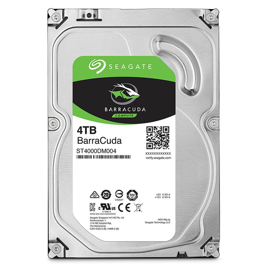 Seagate 4TB BarraCuda SATA 3.5 Inch Internal Hard Drive - NWT FM SOLUTIONS - YOUR CATERING WHOLESALER