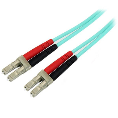 StarTech.com 3m Aqua MM 50 125 OM4 Fiber Optic Cable - NWT FM SOLUTIONS - YOUR CATERING WHOLESALER