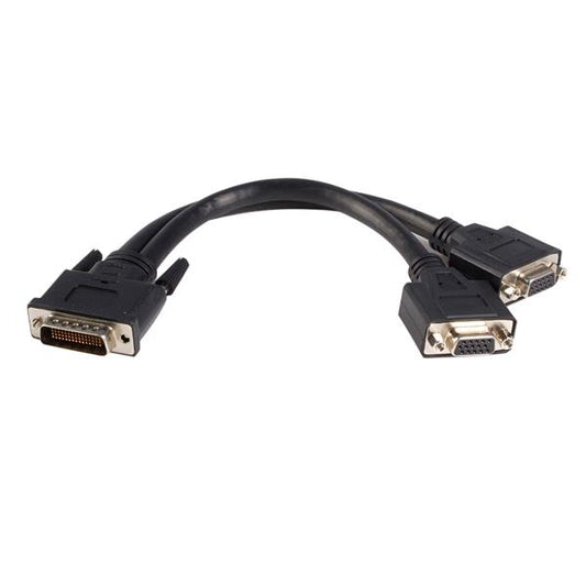 StarTech.com 8in LFH 59 to Dual VGA DMS 59 Cable - NWT FM SOLUTIONS - YOUR CATERING WHOLESALER