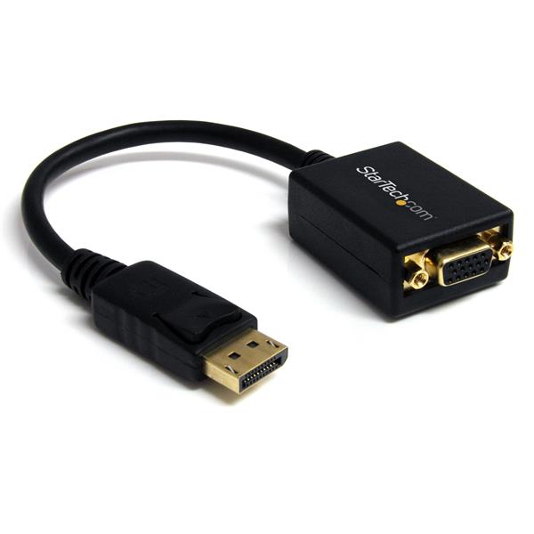 StarTech.com DisplayPort to VGA Adaptor - NWT FM SOLUTIONS - YOUR CATERING WHOLESALER