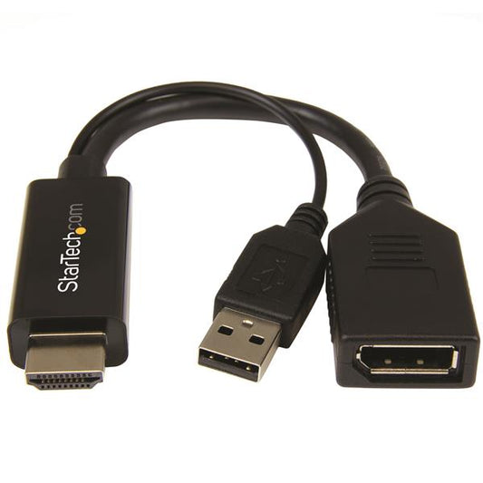 StarTech.com HDMI to DisplayPort Converter - NWT FM SOLUTIONS - YOUR CATERING WHOLESALER