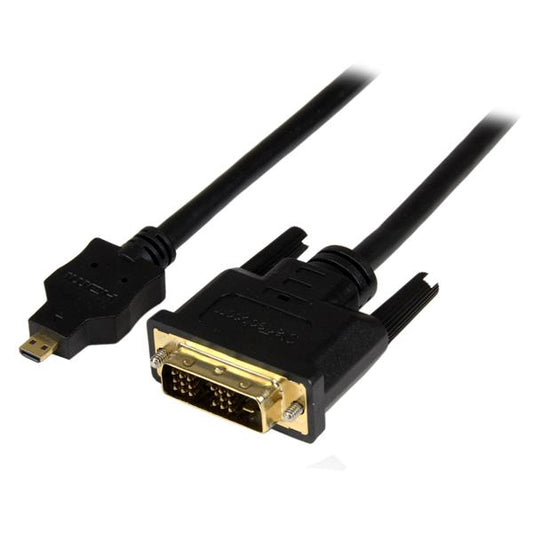 StarTech.com 2m Micro HDMI to DVI D Cable - NWT FM SOLUTIONS - YOUR CATERING WHOLESALER