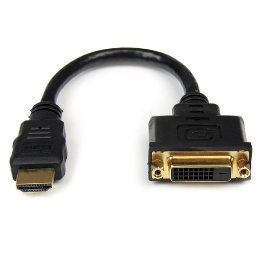 StarTech.com 8in HDMI to DVI D Adaptor - NWT FM SOLUTIONS - YOUR CATERING WHOLESALER