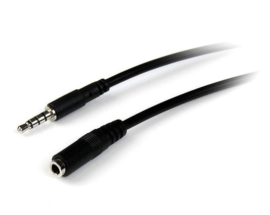 StarTech.com 2m 3.5mm TRRS Extension - NWT FM SOLUTIONS - YOUR CATERING WHOLESALER