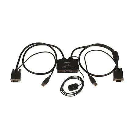 StarTech.com 2 Port USB VGA KVM Switch - NWT FM SOLUTIONS - YOUR CATERING WHOLESALER