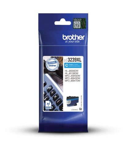 Brother Cyan High Capacity Ink Cartridge 50ml - LC3239XLC