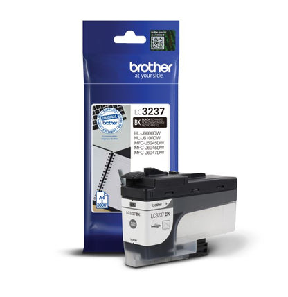 Brother Black Ink Cartridge 65ml - LC3237BK