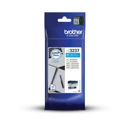 Brother Cyan Ink Cartridge 16ml - LC3237C