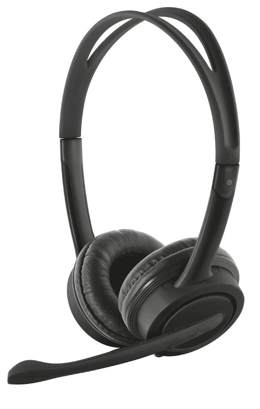 Trust Mauro USB Wired Binaural Headset - NWT FM SOLUTIONS - YOUR CATERING WHOLESALER