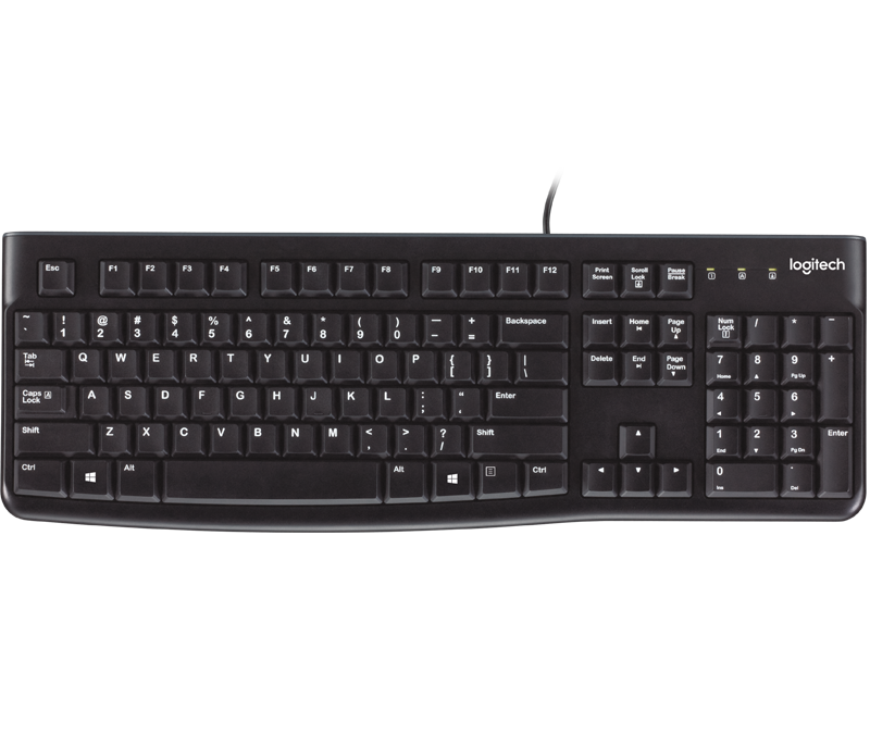 Logitech K120 Keyboard - NWT FM SOLUTIONS - YOUR CATERING WHOLESALER