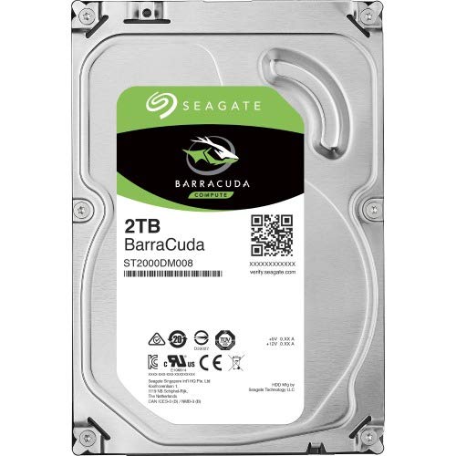 Seagate 2TB BarraCuda SATA 3.5 Inch Internal Hard Drive - NWT FM SOLUTIONS - YOUR CATERING WHOLESALER