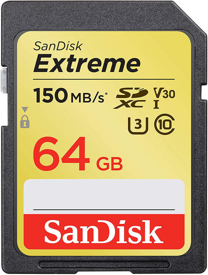 SanDisk 64GB Extreme Memory Card - NWT FM SOLUTIONS - YOUR CATERING WHOLESALER