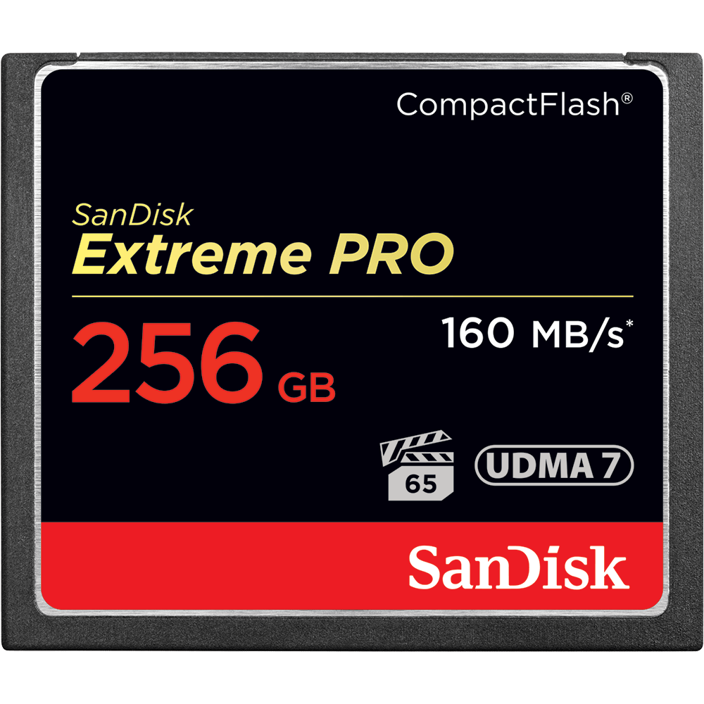 Sandisk 256GB Extreme Pro Compact Flash Card - NWT FM SOLUTIONS - YOUR CATERING WHOLESALER
