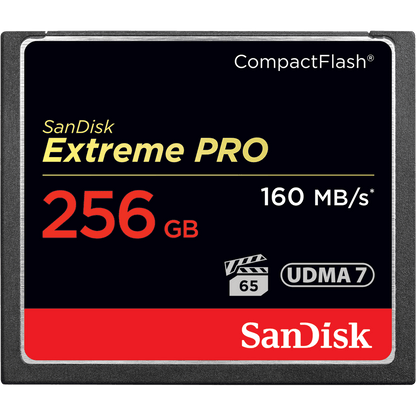 Sandisk 256GB Extreme Pro Compact Flash Card - NWT FM SOLUTIONS - YOUR CATERING WHOLESALER