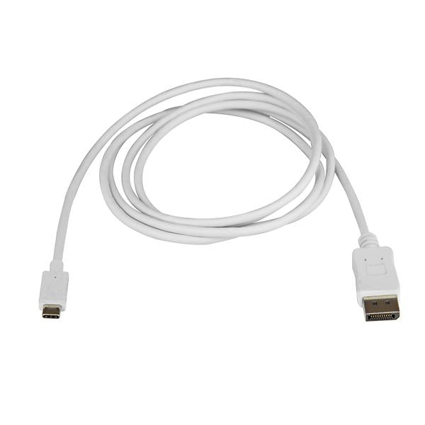 StarTech.com 6ft USB C to DisplayPort Cable 4K