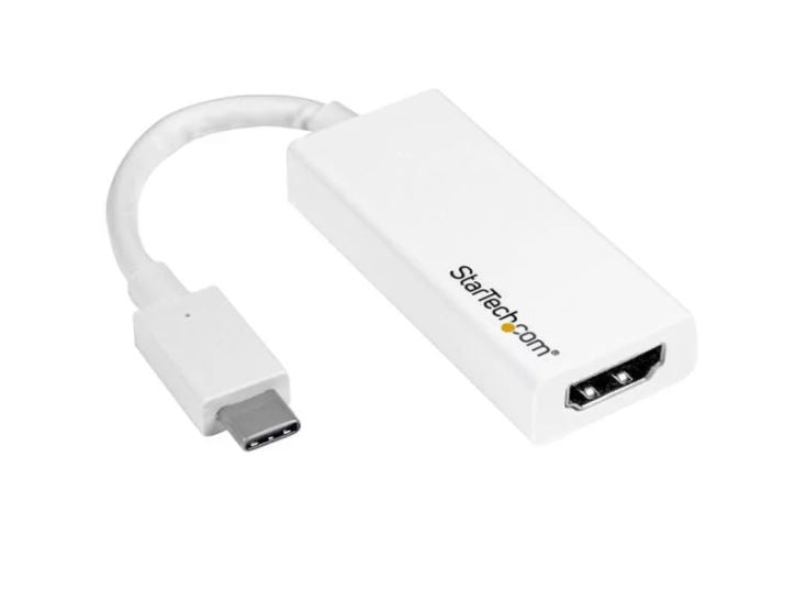 StarTech.com USB C to HDMI Adapter White - NWT FM SOLUTIONS - YOUR CATERING WHOLESALER