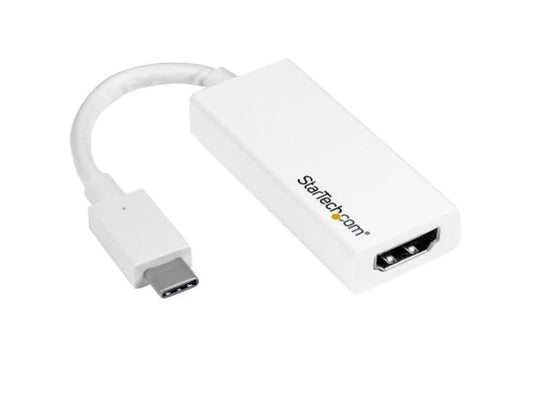 StarTech.com USB C to HDMI Adapter White - NWT FM SOLUTIONS - YOUR CATERING WHOLESALER