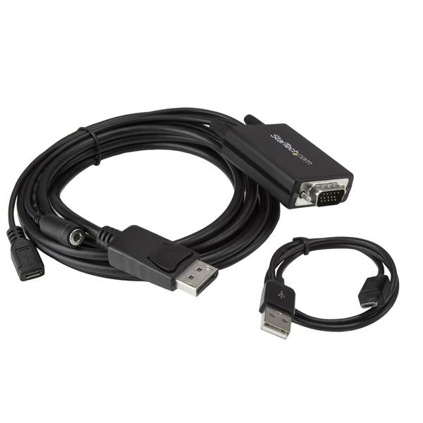 StarTech.com 3m DisplayPort to VGA Adapter