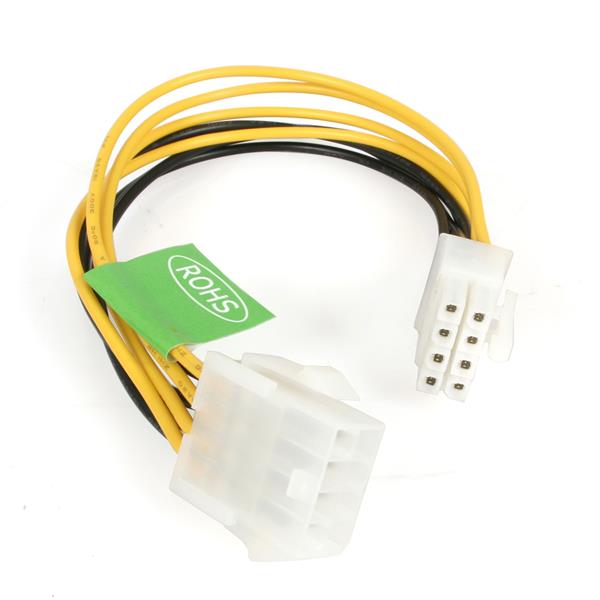 StarTech.com 8in EPS 8 Pin Power Extension Cable - NWT FM SOLUTIONS - YOUR CATERING WHOLESALER