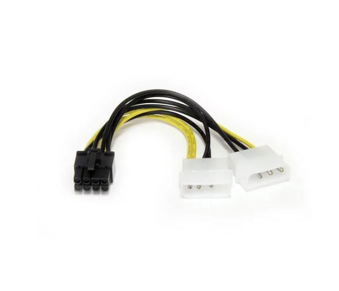 StarTech.com 6in LP4 to 8 Pin PCIE Video Cable - NWT FM SOLUTIONS - YOUR CATERING WHOLESALER
