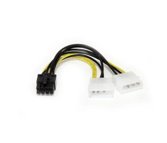 StarTech.com 6in LP4 to 8 Pin PCIE Video Cable - NWT FM SOLUTIONS - YOUR CATERING WHOLESALER