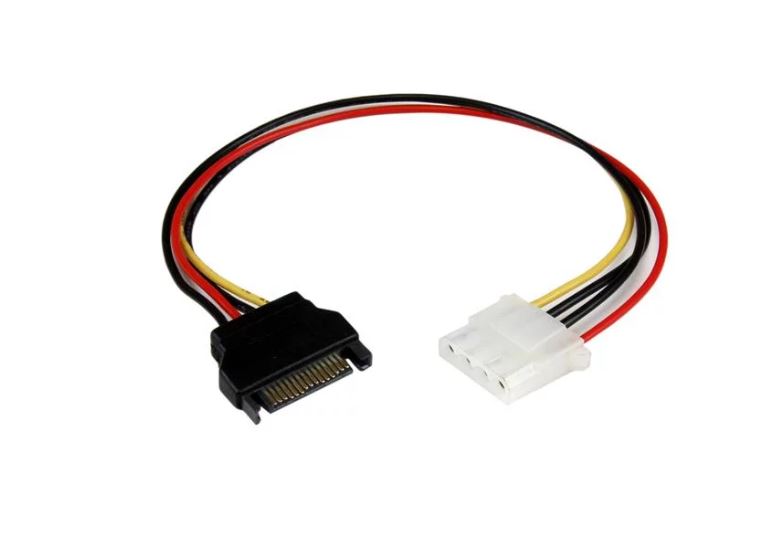StarTech.com 12in SATA to Molex LP4 Power Adapter - NWT FM SOLUTIONS - YOUR CATERING WHOLESALER