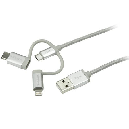 StarTech.com 1M 3 in 1 Lightening USB Cable - NWT FM SOLUTIONS - YOUR CATERING WHOLESALER