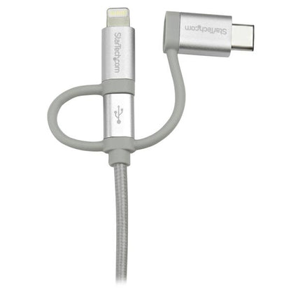StarTech.com 1M 3 in 1 Lightening USB Cable