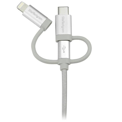 StarTech.com 1M 3 in 1 Lightening USB Cable