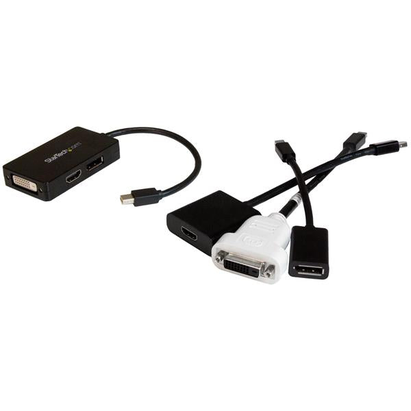StarTech.com Mini DisplayPort to DisplayPort DVI HDMI