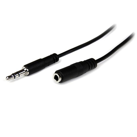 StarTech.com 1m Slim 3.5mm Extension Audio Cable - NWT FM SOLUTIONS - YOUR CATERING WHOLESALER