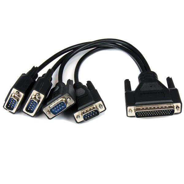StarTech.com 4 Port PCIe Serial Combo Card