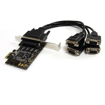 StarTech.com 4 Port RS232 PCI Express Serial Card - NWT FM SOLUTIONS - YOUR CATERING WHOLESALER