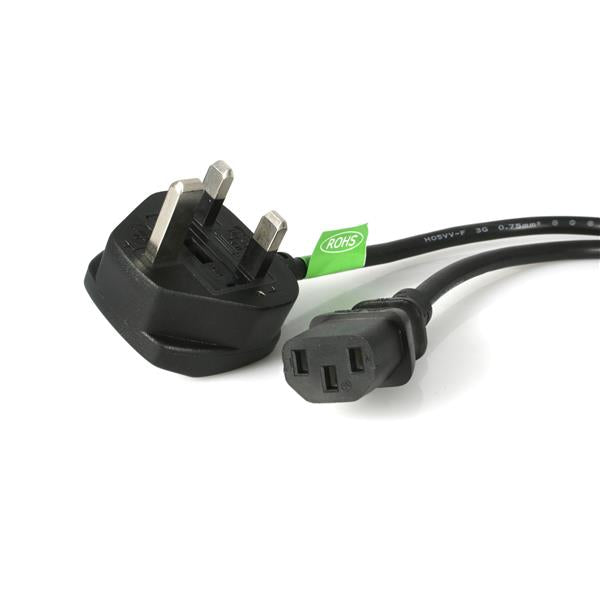 StarTech.com 3m UK Computer Power Cord - NWT FM SOLUTIONS - YOUR CATERING WHOLESALER