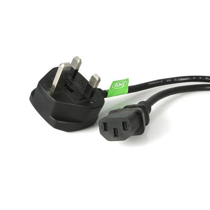 StarTech.com 3m UK Computer Power Cord - NWT FM SOLUTIONS - YOUR CATERING WHOLESALER