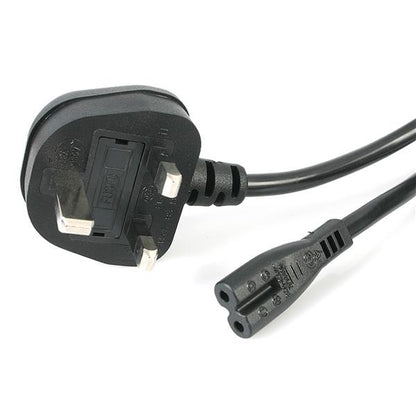 StarTech.com 1m C7 Laptop Power Cord 2 Slot UK - NWT FM SOLUTIONS - YOUR CATERING WHOLESALER