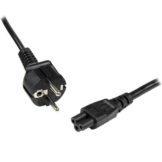StarTech.com 1m 3 Prong Laptop Power Cord CEE7 to C5 - NWT FM SOLUTIONS - YOUR CATERING WHOLESALER