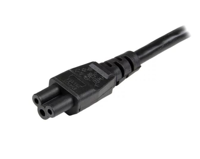 StarTech.com 1m 3 Prong Laptop Power Cord CEE7 to C5